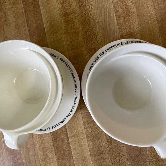 RARE MaxBrenner cup&saucer Latte Cappuccino 2sets NEW - Picture 7 of 8